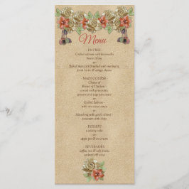 レザーフラワーオンクリームスエード メニュー