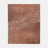 レザーフリースブランケット フリースブランケット (正面)