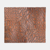 レザーフリースブランケット フリースブランケット (正面(横))