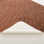 レザーブラウン構造服 シェルパブランケット (3/4)