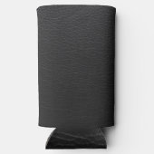 レザーブルータータンチェック布ワニ皮 スリム缶クーラー (裏面)