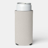 レザーブルータータンチェック布ワニ皮 スリム缶クーラー (Seltzer裏面)