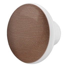 レザーブルータータンチェック布ワニ皮 セラミックノブ