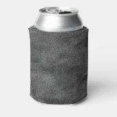 レザーブルータータンチェック布ワニ皮 缶クーラー (缶裏面)