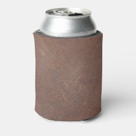 レザーブルータータンチェック布ワニ皮 缶クーラー