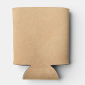 レザーブルータータンチェック布ワニ皮 缶クーラー (裏面)