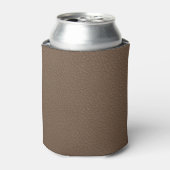 レザーブルータータンチェック布ワニ皮 缶クーラー (缶正面)