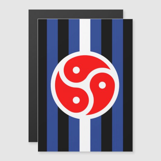 レザープラクティス プライドフラグ マグネット招待状 (正面/裏面)