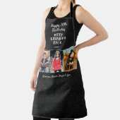 レザープリントハッピーバースデーグランドパ3枚の写真 エプロン (インサイチュ)