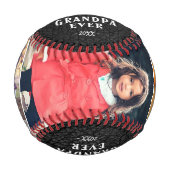 レザープリントハッピーバースデーグランドパ3枚の写真 野球ボール (正面)
