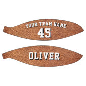 レザープリントプレイヤー名チーム番号 バスケットボール (パネル)