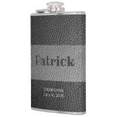 レザープリントモノグラムのフラスコ フラスク (左)