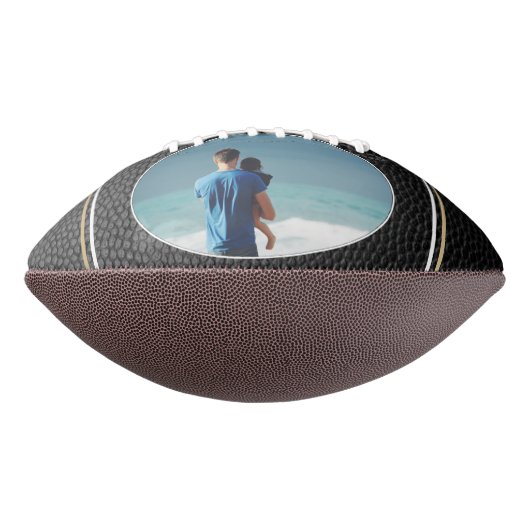 レザープリント最高のパパエバーファーズデイ写真 アメリカンフットボール (回転90)