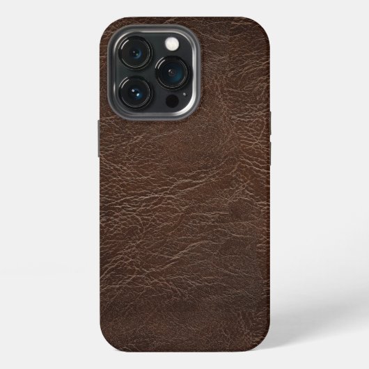 レザープリント iPhone 13 Pro カー iPhoneケース (裏面)