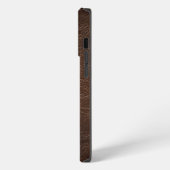 レザープリント iPhone 13 Pro カー iPhoneケース (左側面)