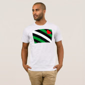レザーボイ プライド フラッグ Tシャツ (正面フル)