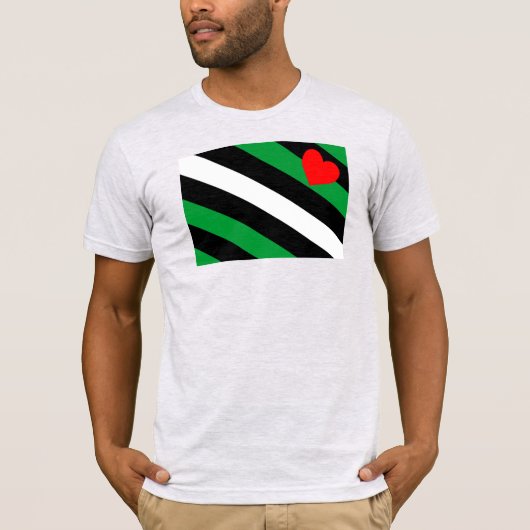 レザーボイ プライド フラッグ Tシャツ (正面)