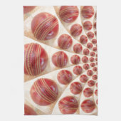 レザーボールリズムクリケットボール:リズミカル配列 キッチンタオル (縦)