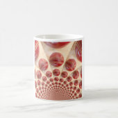 レザーボールリズムクリケットボール:リズミカル配列 コーヒーマグカップ (中央)