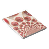 レザーボールリズムクリケットボール：リズミカル配列 ノートパッド (アングル)