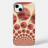 レザーボールリズムクリケットボール:リズミカル配列 Case-Mate iPhoneケース (裏面)