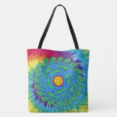 レザーマンタッドポールフロッグタイダイトート トートバッグ (裏面)