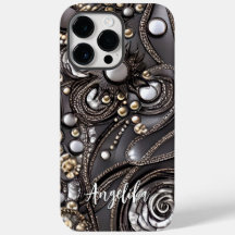 レザーモダンフェイク抽象芸術名前をカスタムする