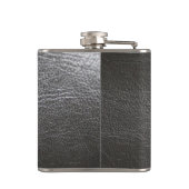 レザーモノグラムの フラスク (裏面)