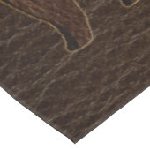 レザールックのウサギの暗闇 テーブルクロス (アングル)