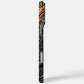 レザールックイーグル自然シーン Case-Mate iPhoneケース (裏面 / 右)