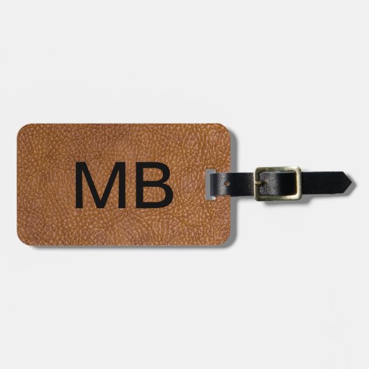 レザールックエグゼクティブ ラゲッジタグ (正面横)