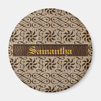 レザールックオーナメントソフト マグネット