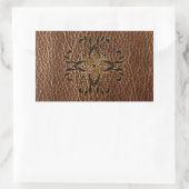 レザールックスター 長方形シール (バッグ)