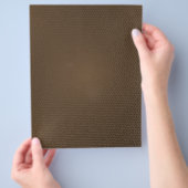 レザールックテクスチャ チラシ (手)