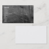 レザールックテクスチャ 名刺 (正面/裏面)