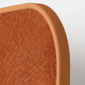 レザールックパーソナライズされたピックボールパドル ピックルボールラケット (左詳細)