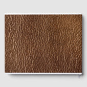 レザールックフィッシュ ゲストブック (裏面)