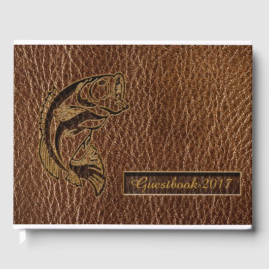 レザールックフィッシュ ゲストブック (正面)