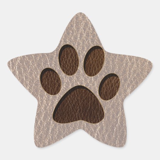 レザールックポーソフト 星シール (正面)