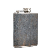 レザールック素朴で男らしく擦り切れたな|ブラウン フラスク (右)