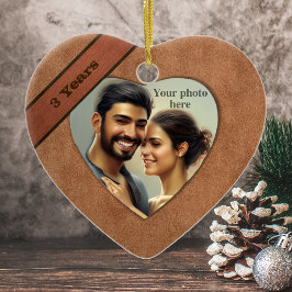 レザールック3周年記念：写真の追加 セラミックオーナメント