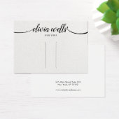 レザー書道ヘアクリップバレットディスプレイ (デスク)