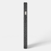 レザー模様の電話ケース、Apple iPhone 13、Tufg iPhoneケース (左側面)