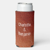 レザー素朴結婚ズ スリム缶クーラー (Seltzer裏面)