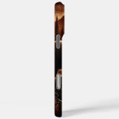 レザー芸術的のようなクマby River Case-Mate iPhoneケース (裏面 / 右)