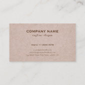 レザー風合い模様名刺 名刺 (裏面)