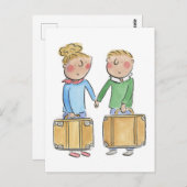 レザー・アニバーサリー ポストカード (正面/裏面)