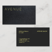 レザー/タイモダンプ 名刺 (正面/裏面)