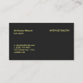 レザー/タイモダンプ 名刺 (裏面)