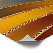 レザー – フラクタルポスター ポスター (角)